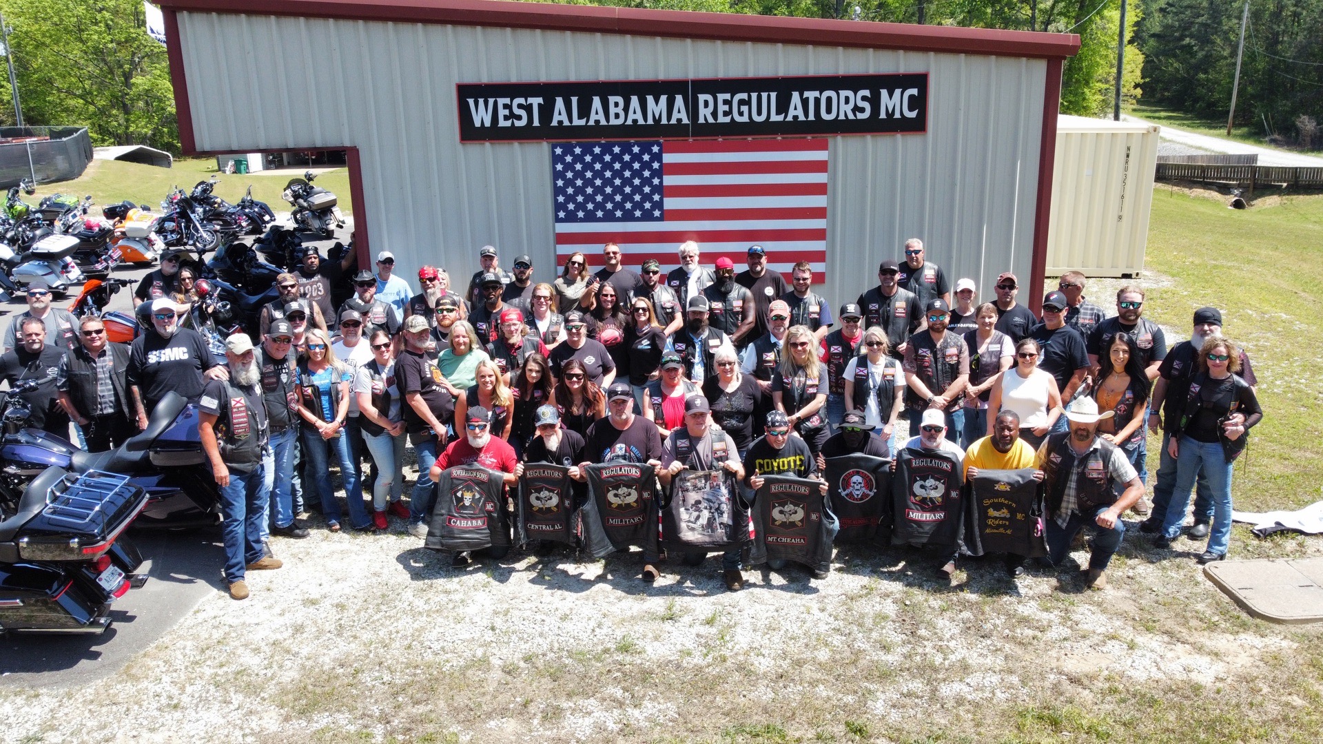 West Alabama Regulators MC — the brotherhood on the road